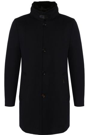 Пальто Bond-FUR с меховым воротником Moorer