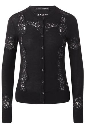 Кардиган из кашемира и шелка Dolce & Gabbana