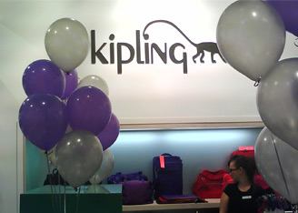  Kipling открыл в Москве обновлённый бутик