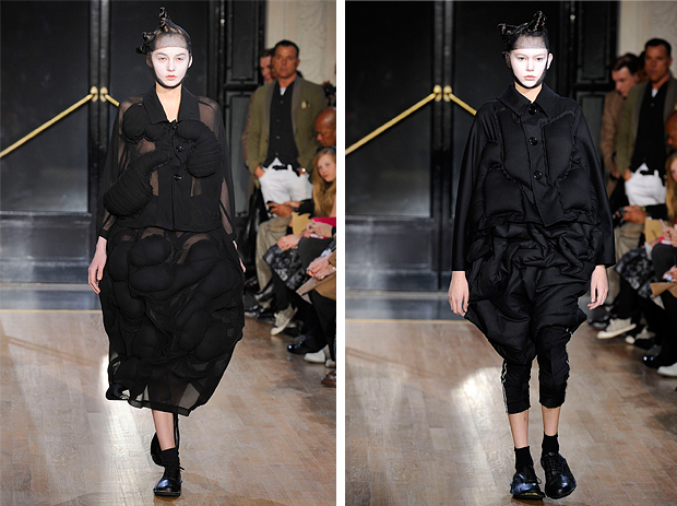 Тенденции моды 2012. Oversize. Comme des Garcons осень-зима 2011