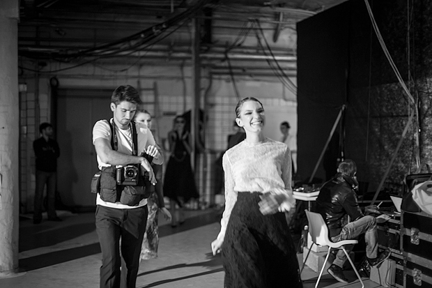 Backstage. Показ Alexander Terekhov