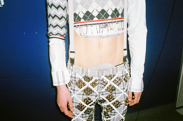 Backstage. Показ Thom Browne на Aurora Fashion Week