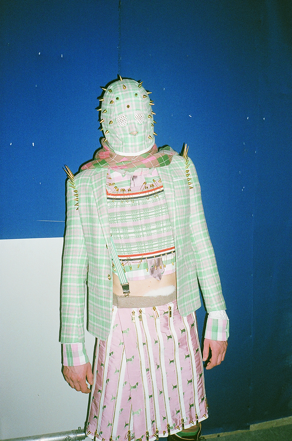 Backstage. Показ Thom Browne на Aurora Fashion Week