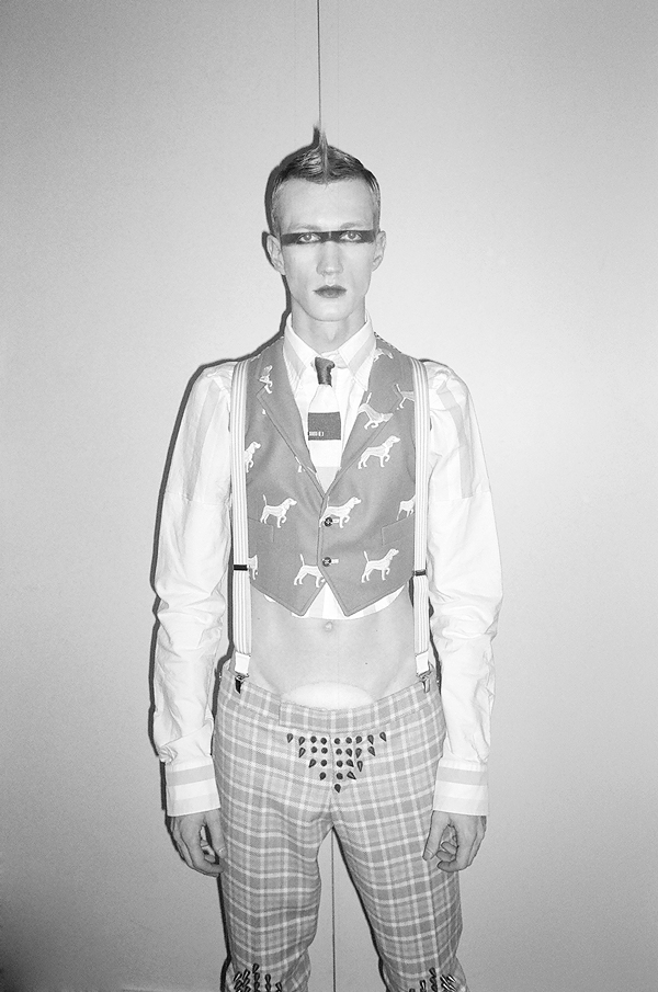 Backstage. Показ Thom Browne на Aurora Fashion Week