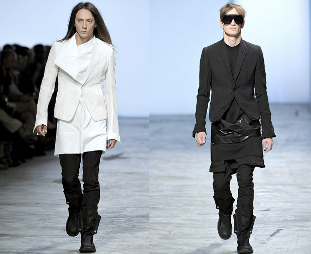 Rick Owens весна-лето 2012. мужская коллекция