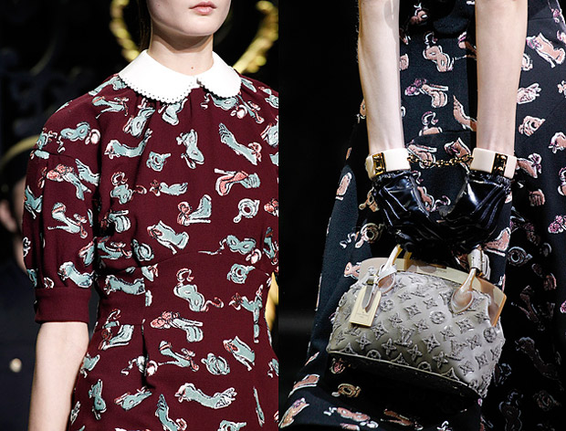 Коллекция Louis Vuitton осень-зима 2011-2012. Belle du Jour