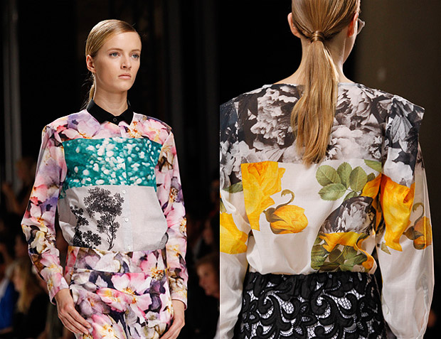 Коллекция Dries Van Noten весна-лето 2012