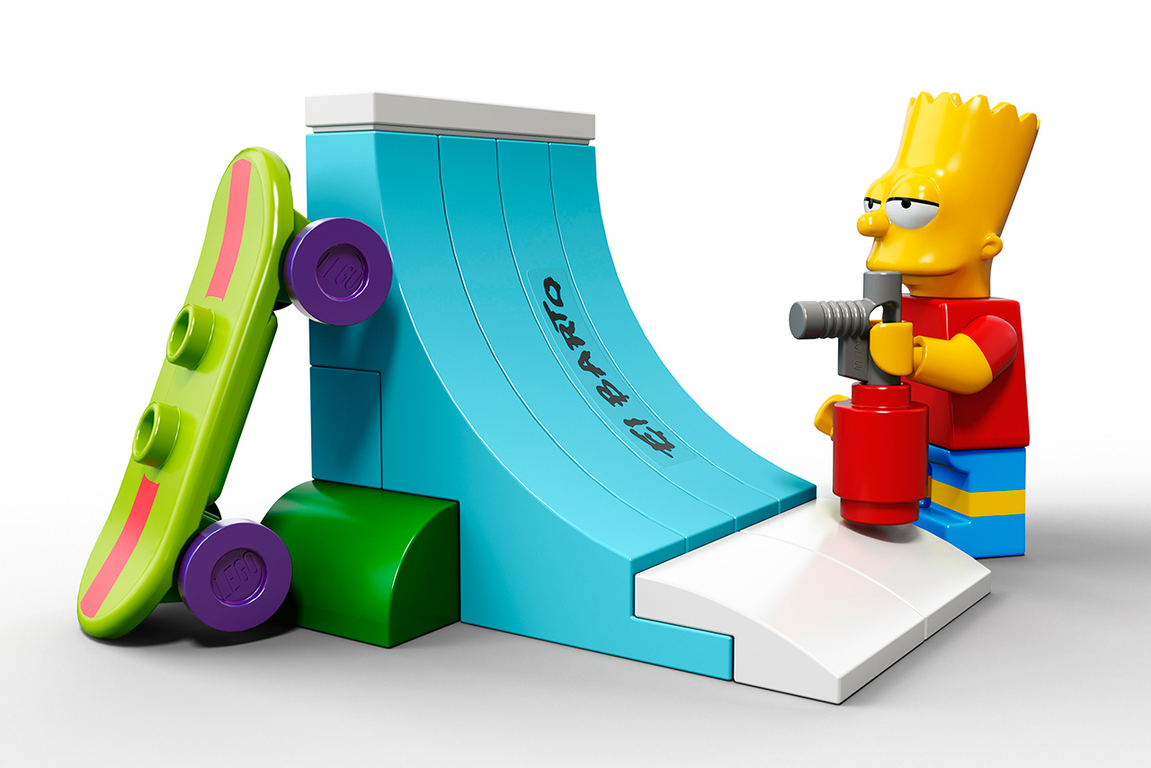 Коллаборация: The Simpsons и Lego - www.be-in.ru